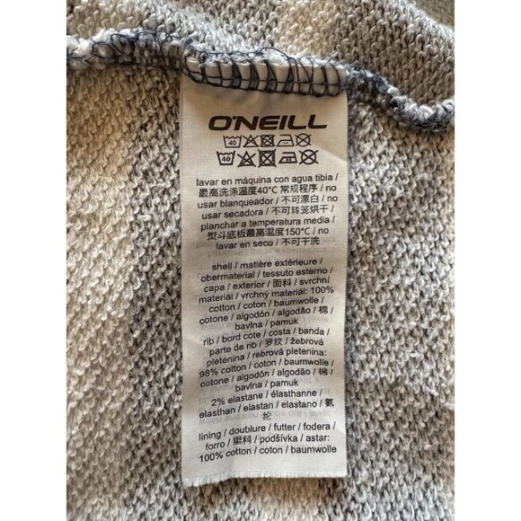 O’Neil Striped Blue & Cream Hoody XS, skater, street wear SKATEBOARD stripes - Picture 16 of 16